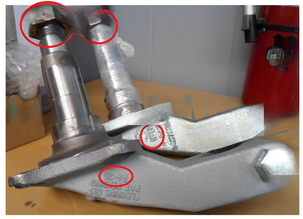 PH150-40 ~ TORSION ARM FOR 3" AXLES FA-35 (NON-UFP)