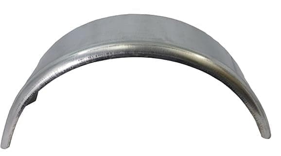Galvanized Fenders for Single Axle Trailers - PI1025-12" 5-1/2X24X32 [1/2 ROUND]