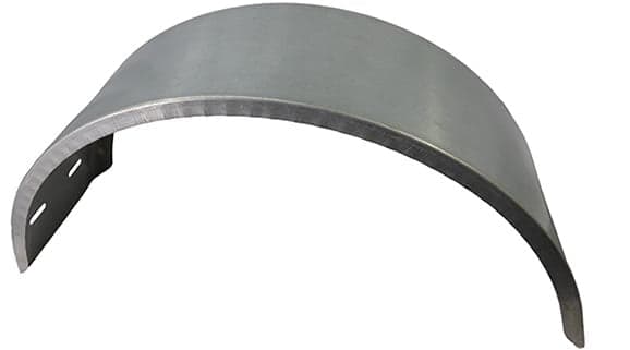 Galvanized Fenders for Single Axle Trailers - PI1631-13" SQUAREBACK