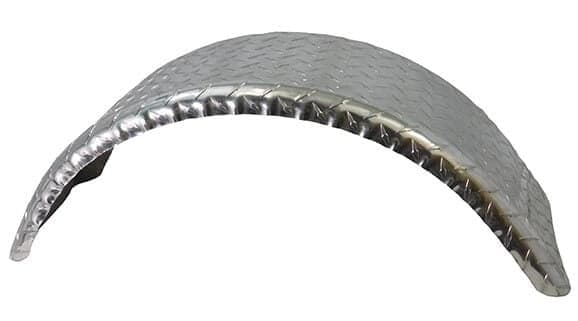 Aluminum Fenders for Single Axle Trailers