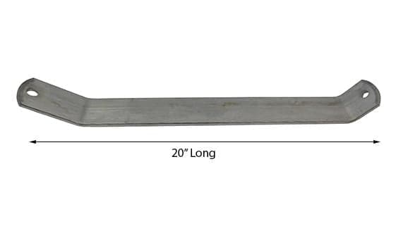 Fender Brackets - PI2020-BRACKET-ALUM 24"