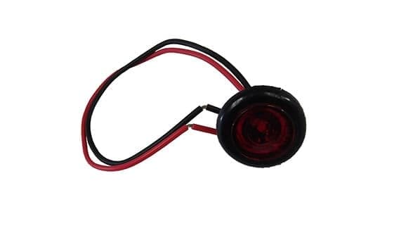 Single Diode Marker Lights - PL1119 - RED DIODE PLUG MARKER- 8" LEAD