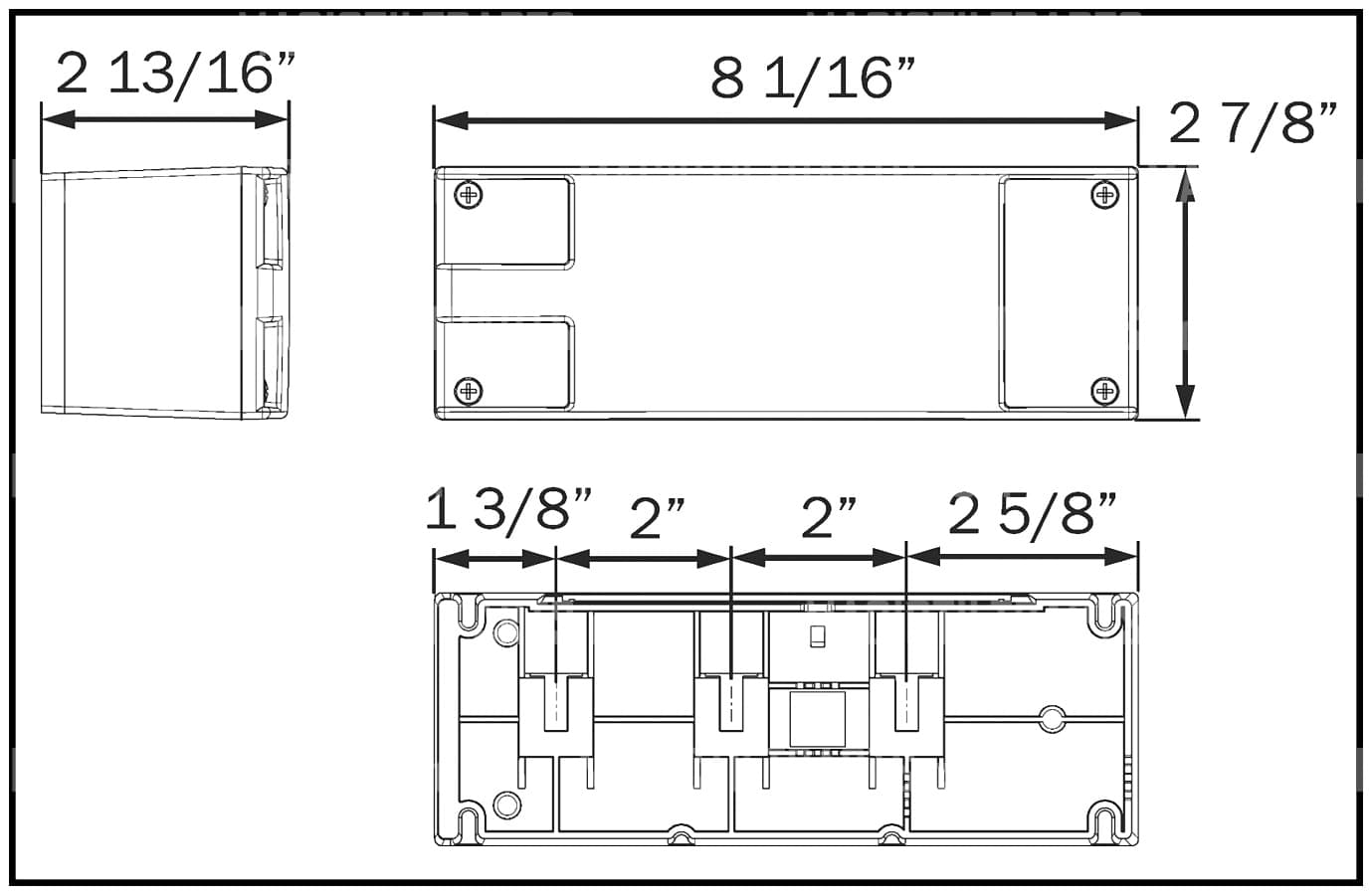 PL2757 ~ OPTRONICS TLL160RK LED COMBO TAIL LIGHT SET >80"