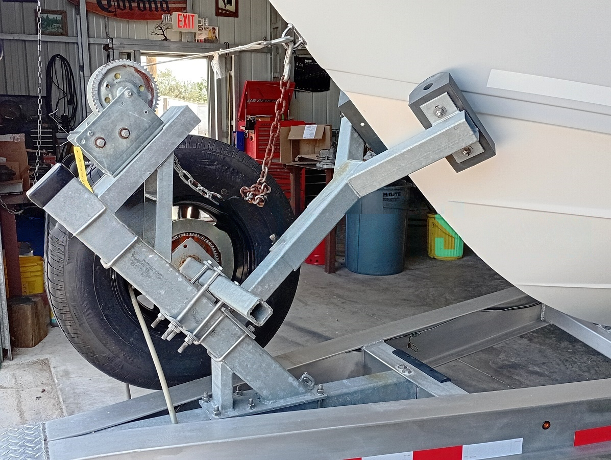 PO2020 ~ WINCH POST ASSEMBLY 48" SUPER HEAVY-DUTY
