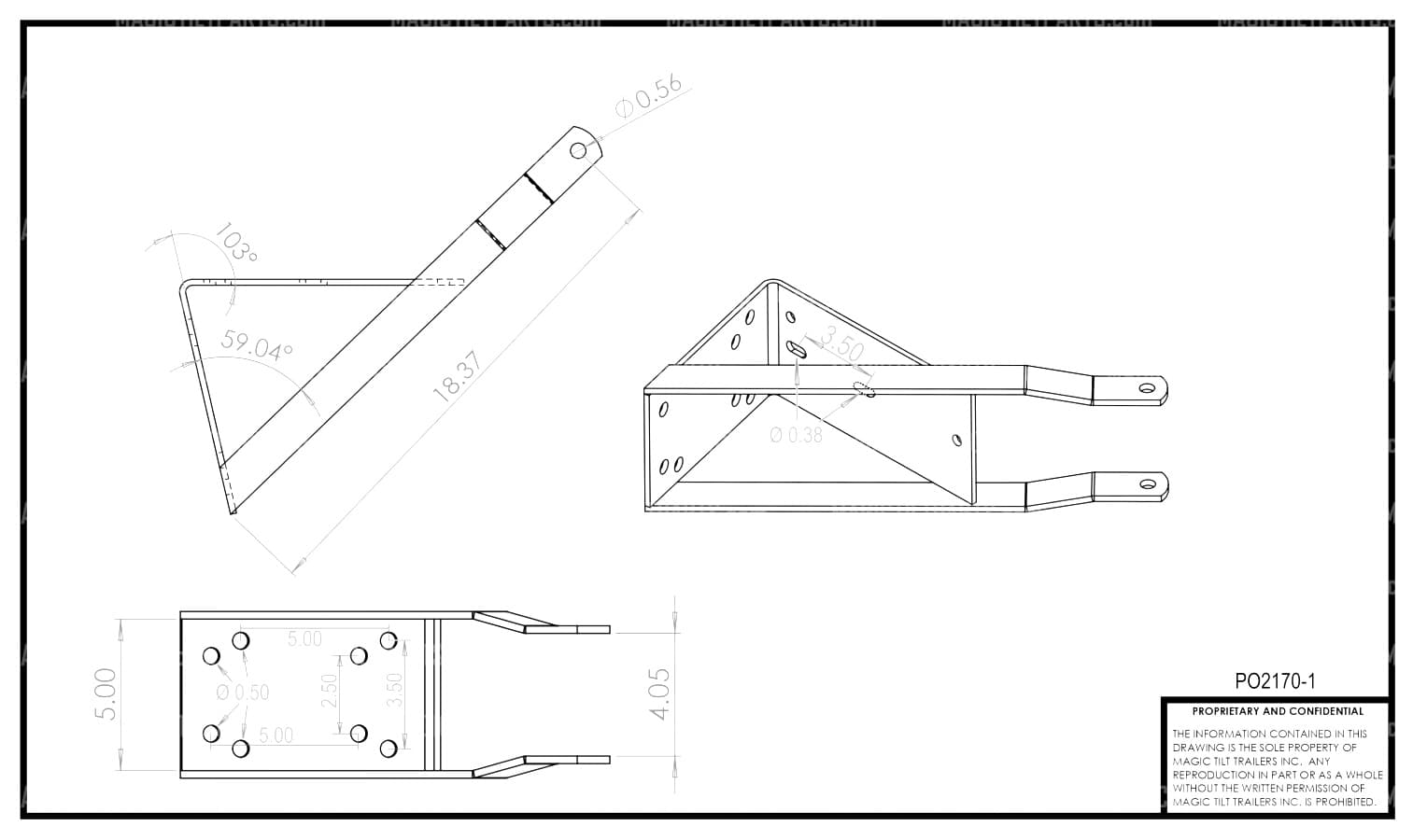 PO2170-1 ~ WINCH SEAT STANDARD