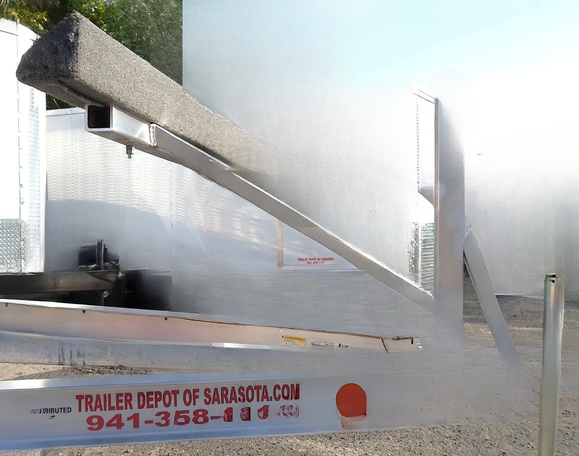 PO2900 ~ CAT WINCH POST / BOW STOP (BAY CAT) ALUMINUM
