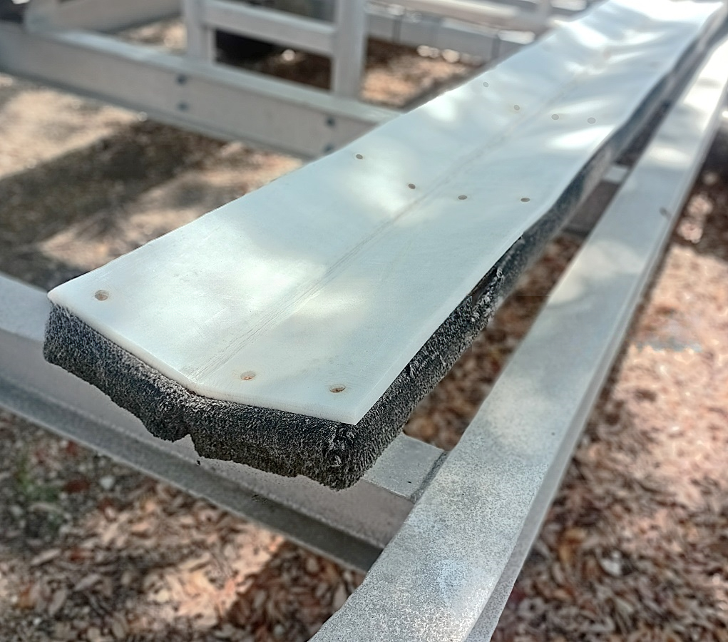 PP2258 ~ BUNK SLIDE 3/8" x 12" x 8'
