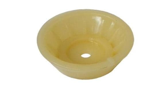 End Caps Bell - PQ2030 -BELL 3" 1/2" HOLE-YELLOW