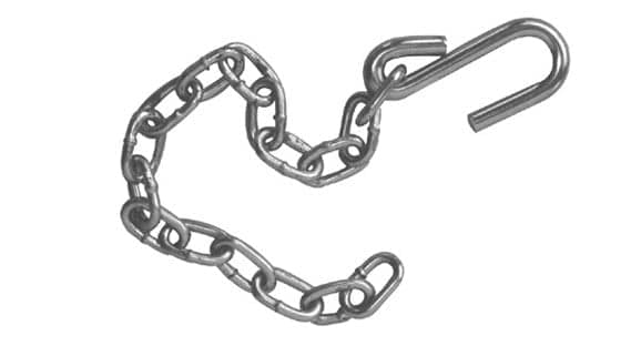 BOW EYE SAFETY CHAIN - PV1720-CHAIN-1/4 X 30"[EA]