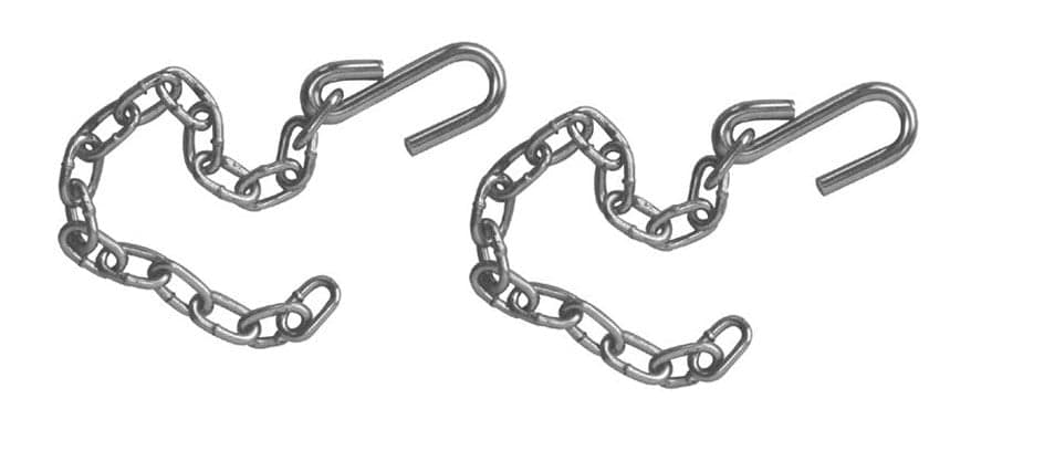 BOW EYE SAFETY CHAIN - PV1721 -SAFETY CHAIN-1/4 X 30"[PAIR]