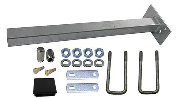 ML Series Spare Tire Mounts - PV1885-4-SPARE TIRE H.D. ASSY [AL MAG]