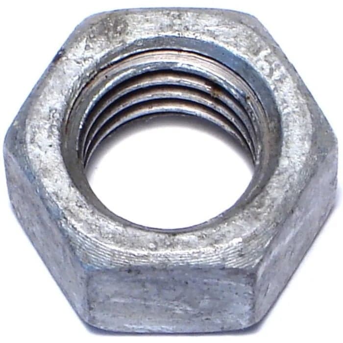 Galvanized Hex Nuts - PY1410-NUT HEX 1/2-13 HDG
