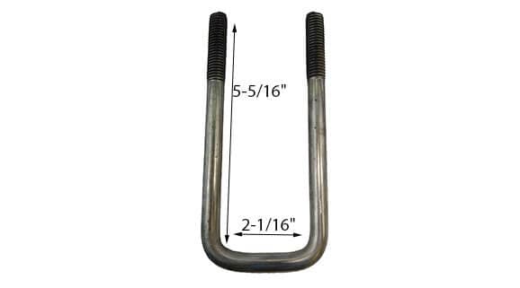 1/2" Stainless Steel Square UBolts