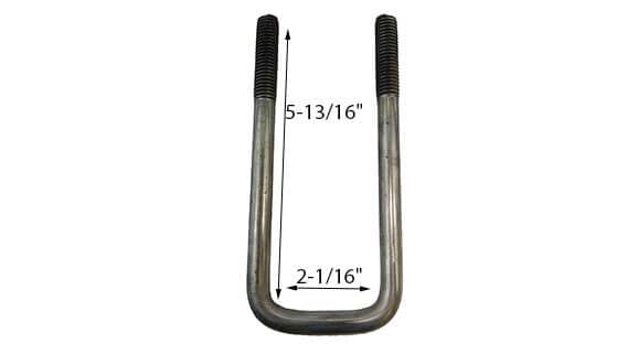 1/2" Stainless Steel Square UBolts