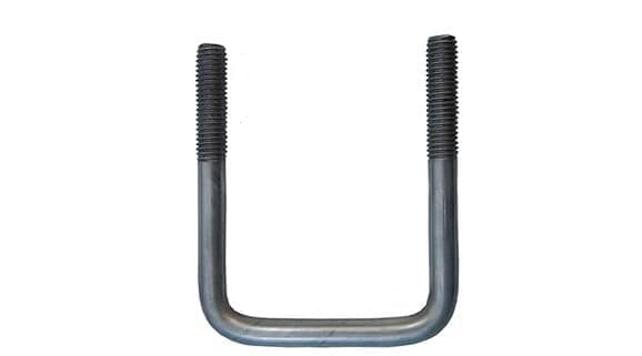 1/2" Stainless Steel Square U-Bolts - PY2544 - 1/2X3-1/16X5-13/16