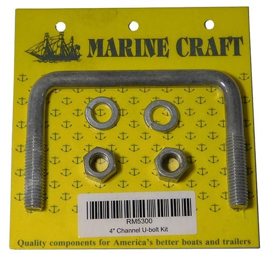RM-U-Bolt Kits (Minimum Order of 20 Each) - RM5300- 4" CHANNEL U-BOLT KIT