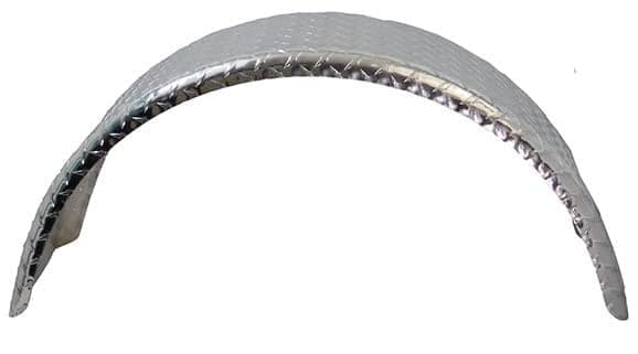 Aluminum Fenders for Single Axle Trailers