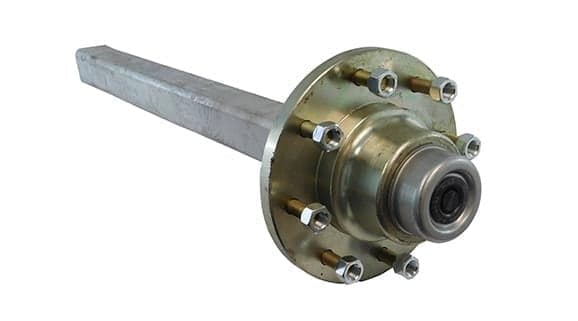 ML Series Spare Tire Mounts - PV1888-SPARE TIRE W/HUB 8L
